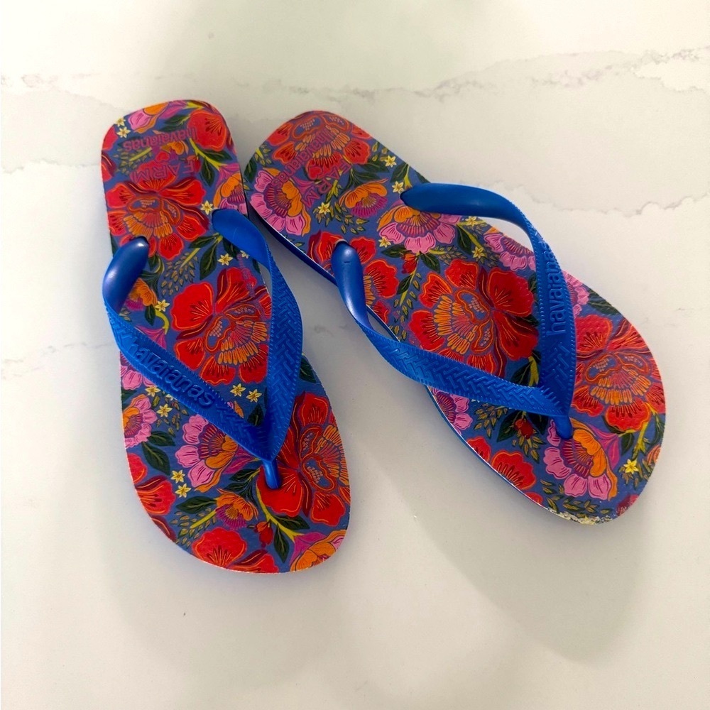 Havaianas Floral Flip Flops